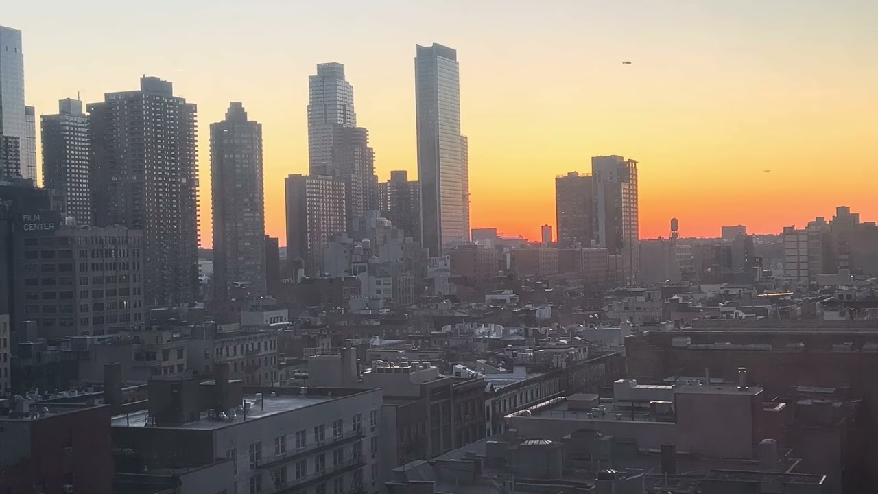 Sunset in NYC - April 9, 2026