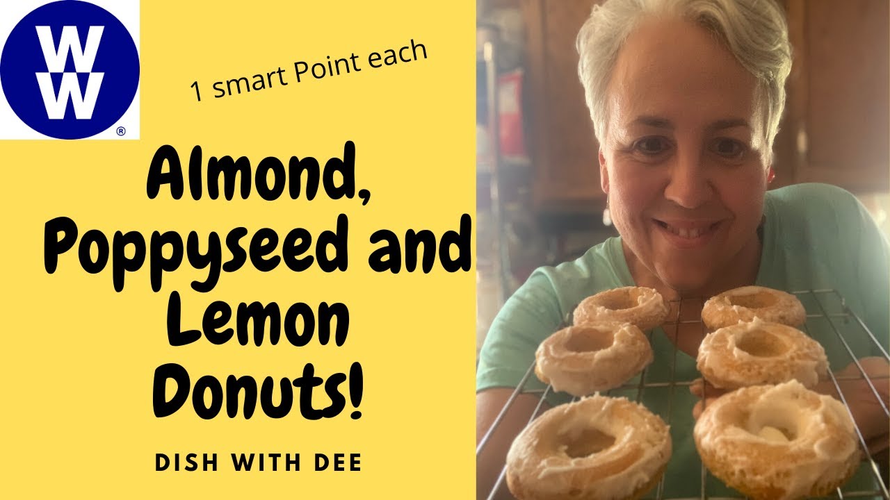 My WW | Almond, Poppyseed and Lemon Kodiak Donuts | 1 sp donuts