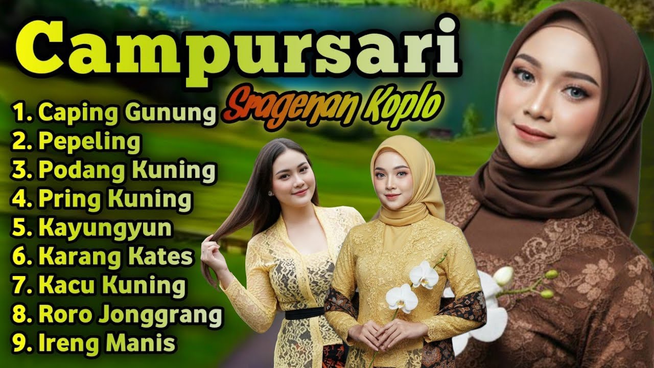 CAMPURSARI KOPLO SRAGENAN - ALBUM TERLARIS TEMBANG GENDING JAWA GAYENG - LAGU JAWA CAMPURSARI TOP