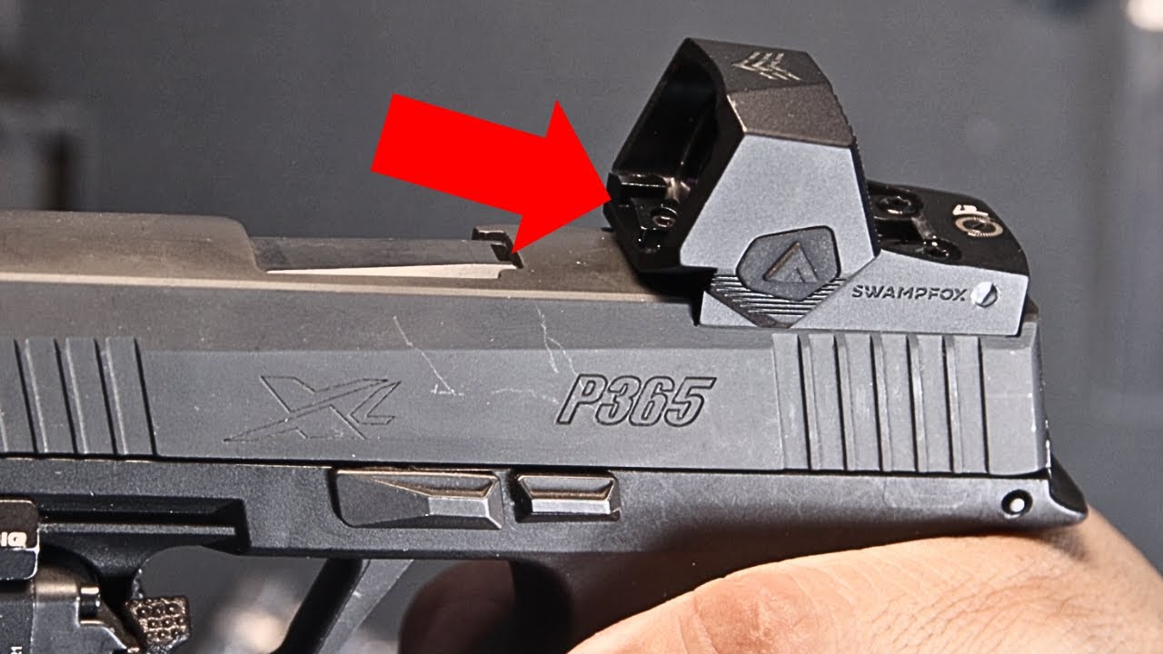 Sig P365 with Swampfox Sentinel 2