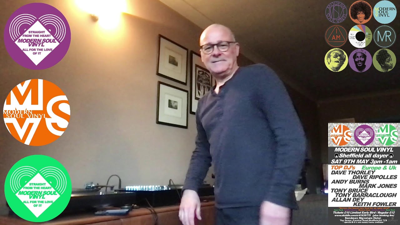Andy Burns -Modern Soul Vinyl -Sheffield All Dayer Promo 9/5/26