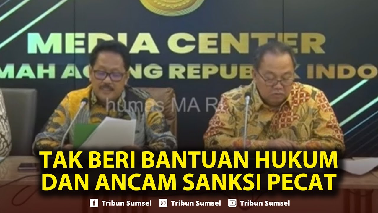 🔴Mahkamah Agung Murka Hakim PN Depok Kena OTT KPK, Tak Beri Bantuan Hukum dan Ancam Sanksi Pecat