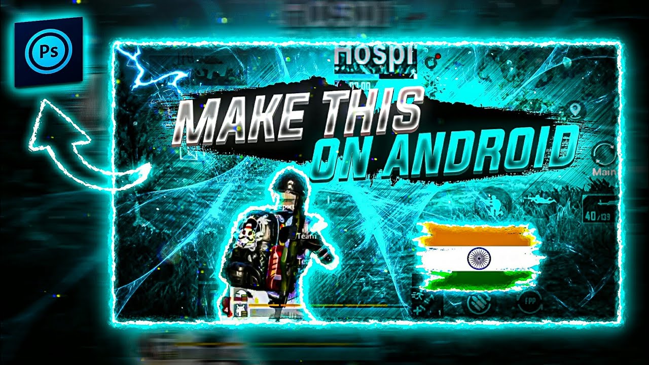 Make this COOL Thumbnail 🔥🔥 Montage thumbnail on android |  make thumbnail like, xlr8 boi,kabali op