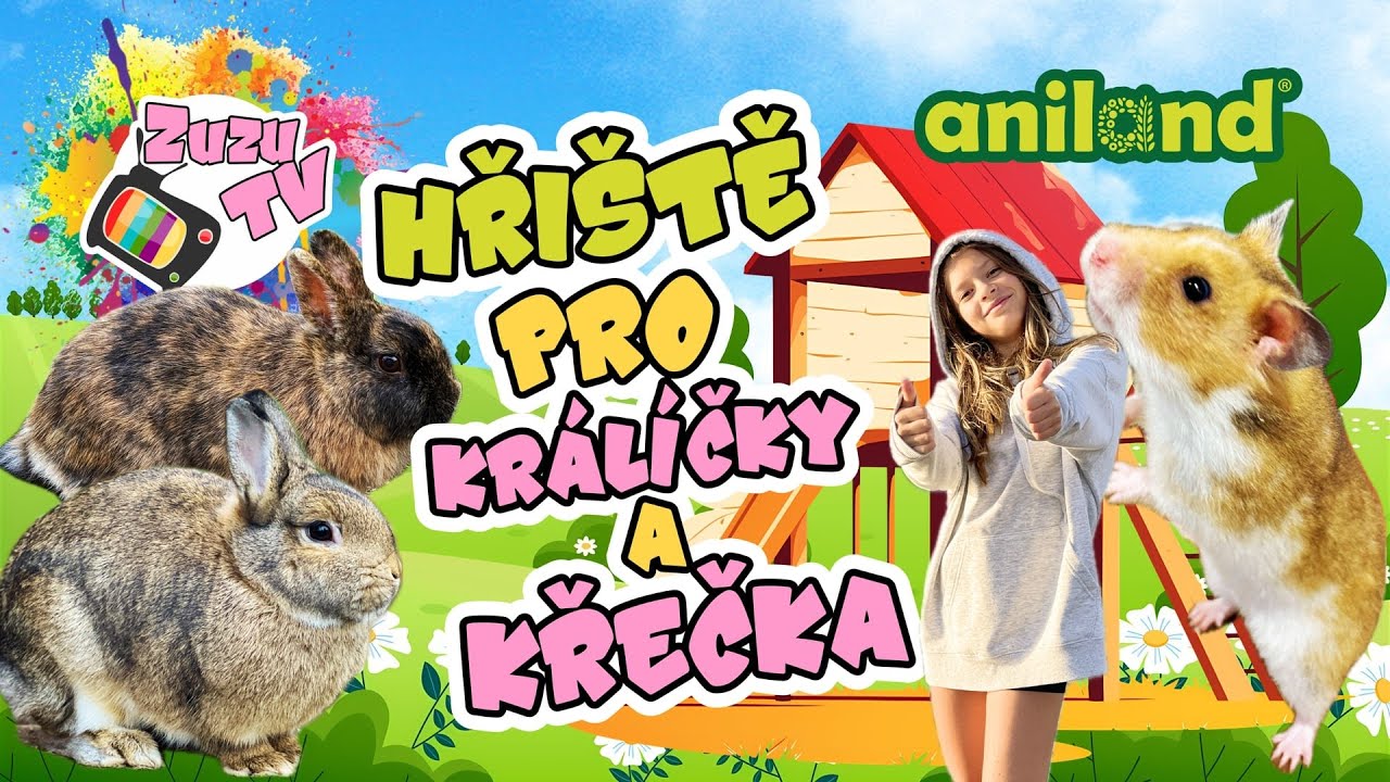 🎁 Hřiště pro králíčky a křečka! | Unboxing balíčku z Anilandu 🐹🐰