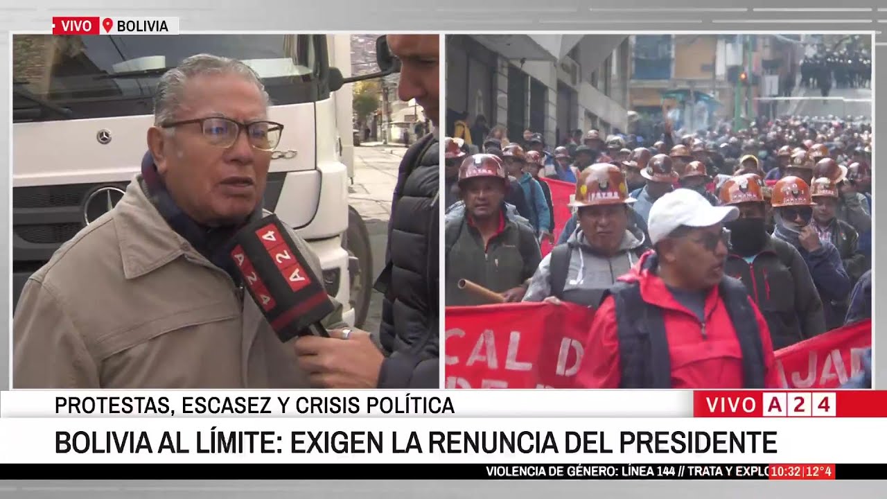 🔴 CRISIS EN BOLIVIA: PROTESTAS, BLOQUEOS Y ESCASEZ