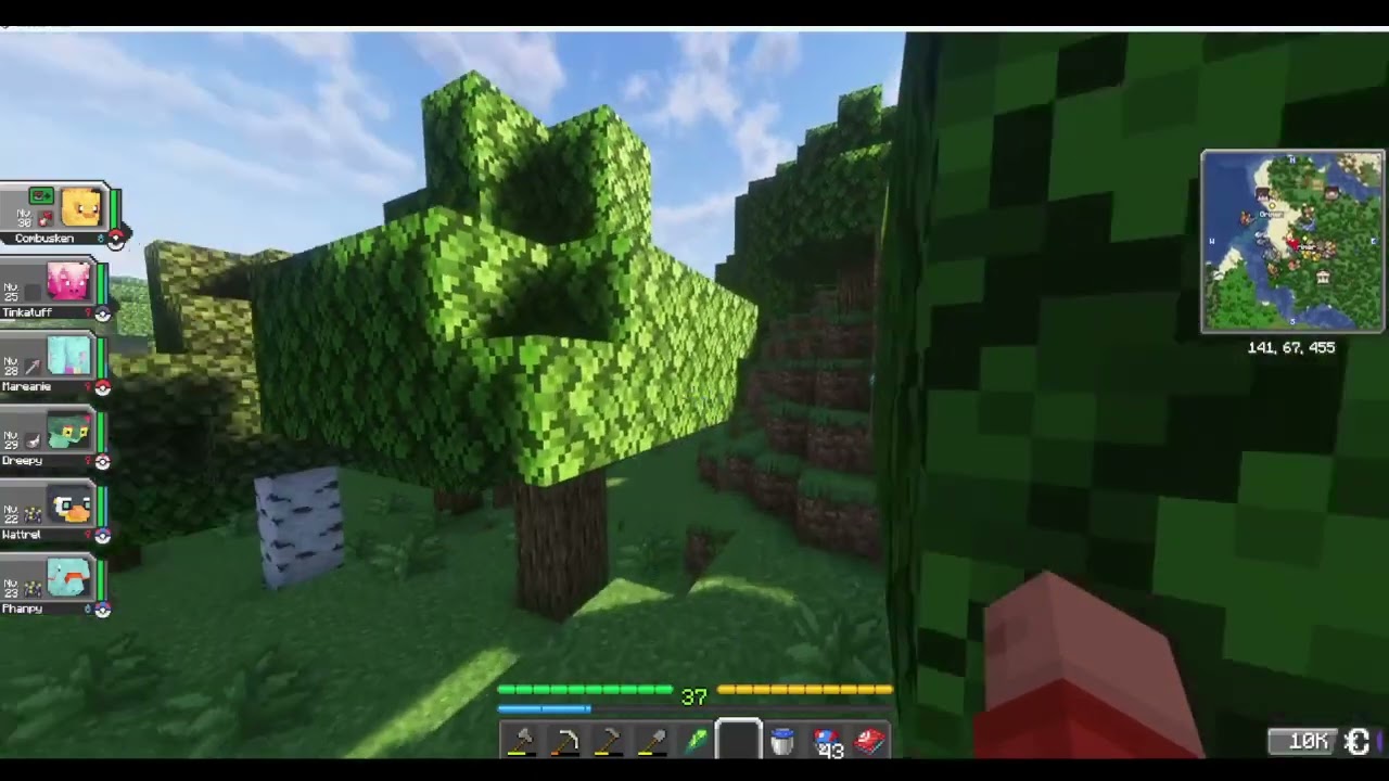 Subiendo pokemons!! |Cobbleverse| Server con amigos