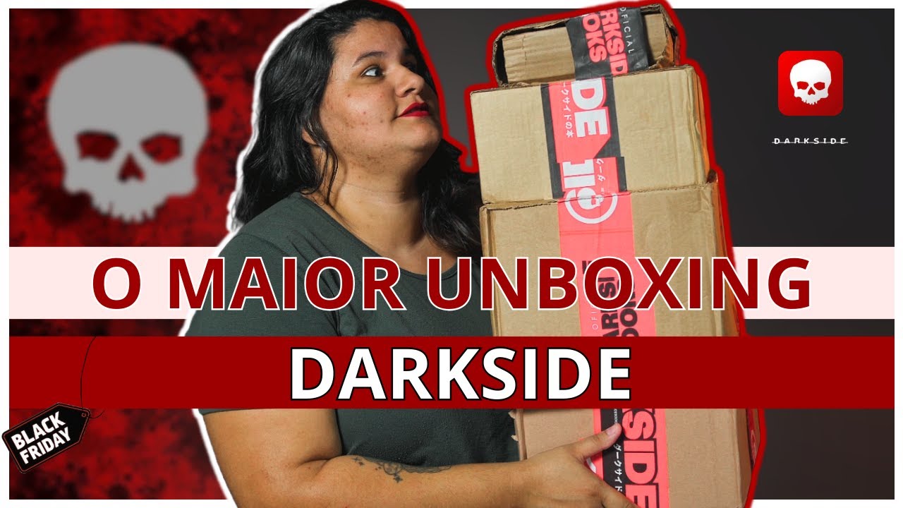 MEGA UNBOXING DARKSIDE BOOKS: + de 15 livros novos | Lançamentos darkside com brindes | Li Petersen