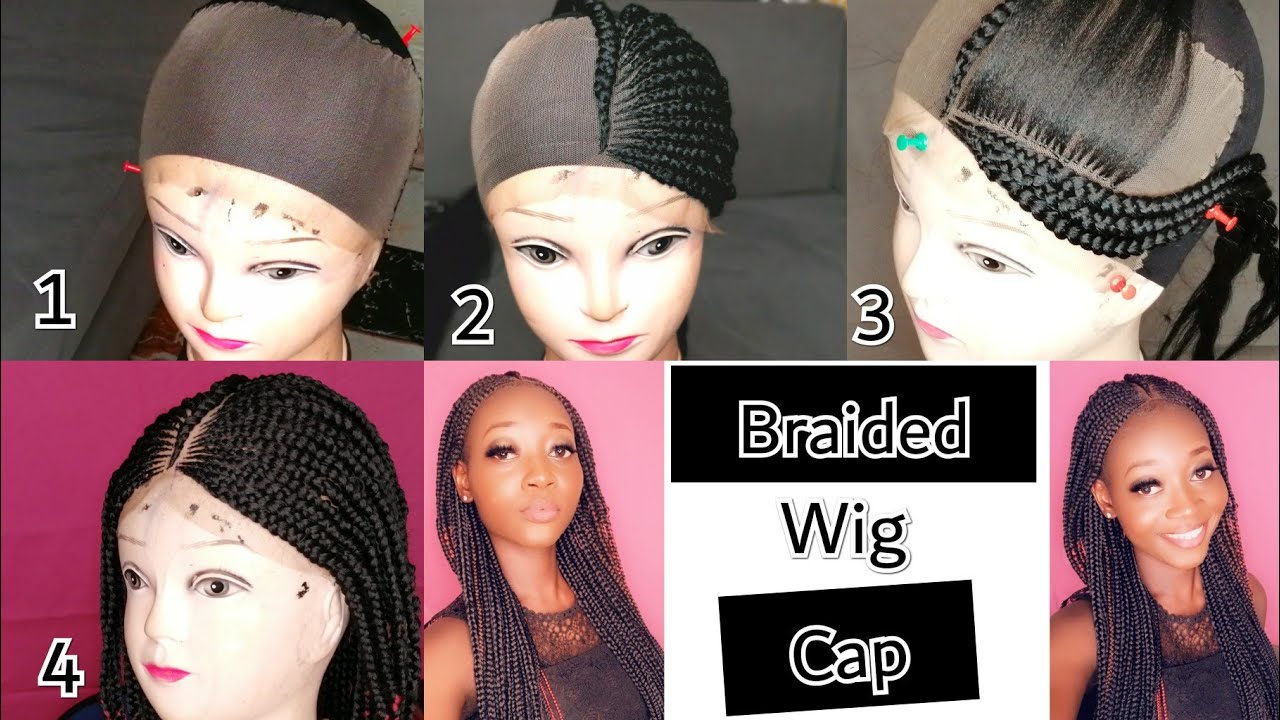 NEW BRAIDING METHOD ||How to do box braid wig WITHOUT LACE CLOSURE |