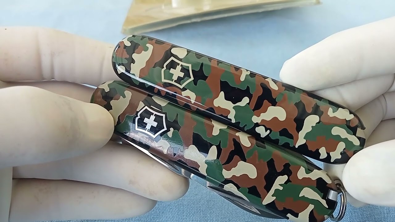 VICTORINOX TINKER CAMO, SWISS ARMY BRANDS. BLISTER DE COLECCION!