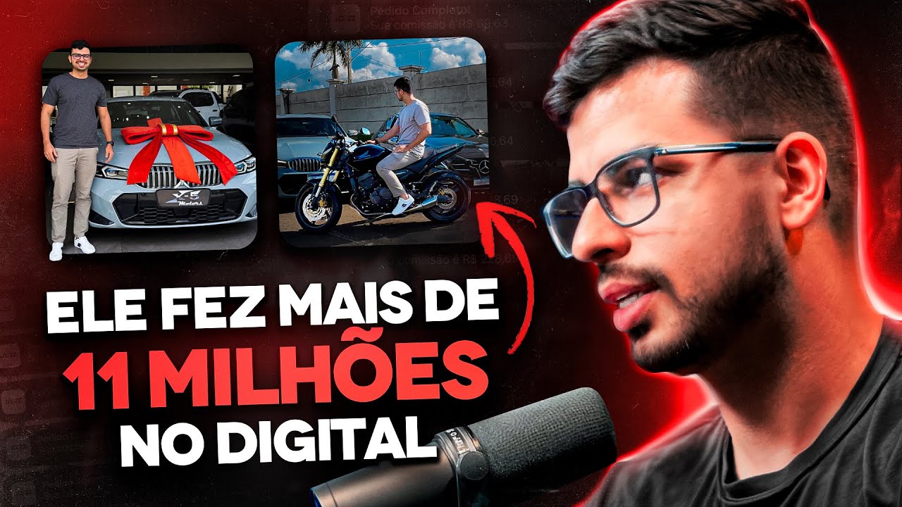 Como Faturei 11 MILHÕES na Internet com ENCAPSULADOS | Willian Moraes - PodCast