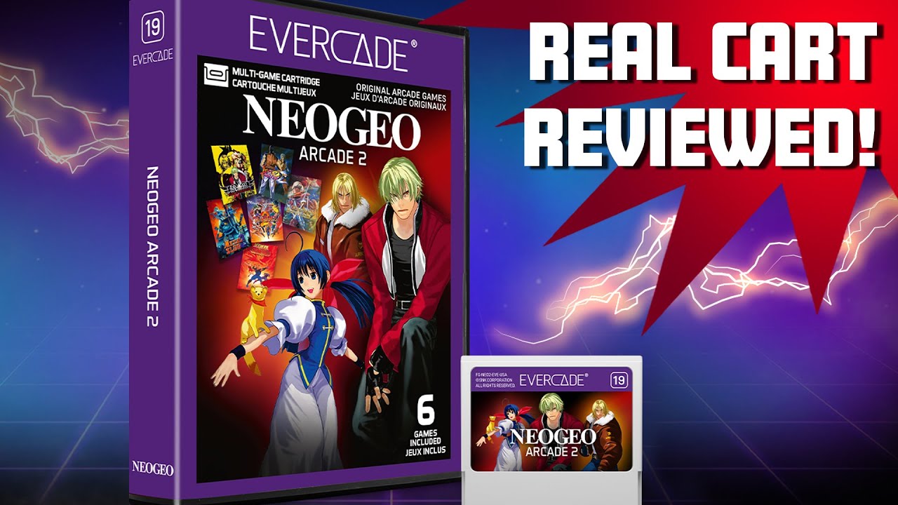 ОБЗОР: Neo Geo Arcade 2 для Evercade. Это лучше!