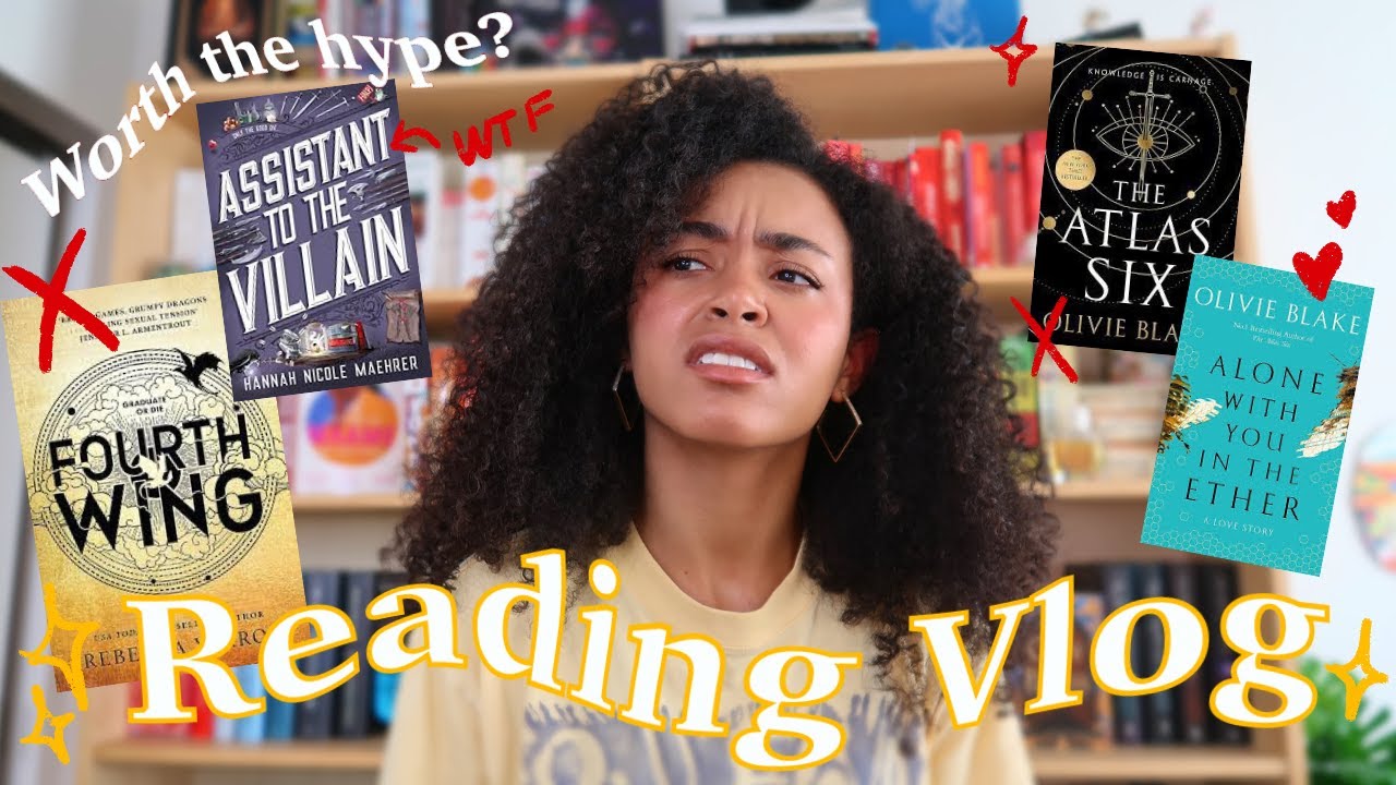 Are popular booktok books worth the hype ???? 💀⚔️ {READING VLOG}