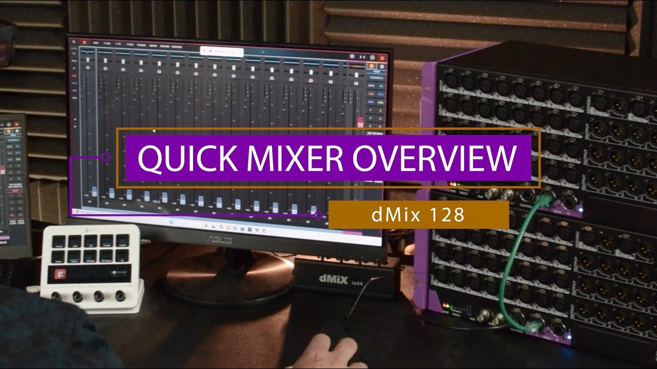 Violet Audio | dMix 128 - Quick Mixer Review