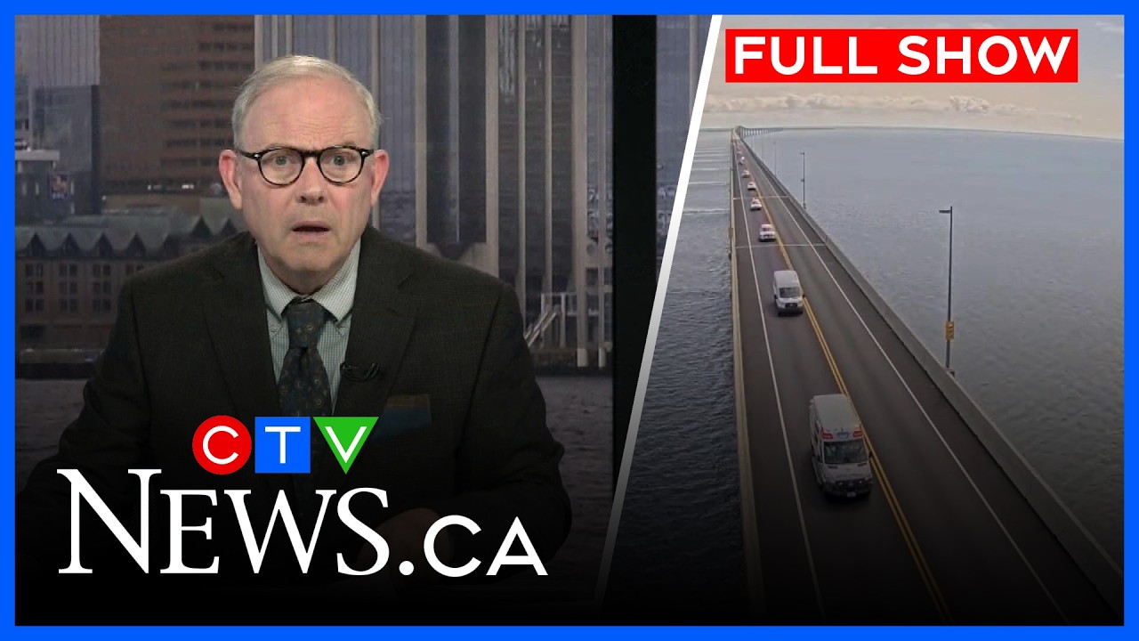 Траурная процессия по погибшим в ДТП в Нью-Брансуике | CTV News Atlantic в 18:00 от 10 июля 2026 г.