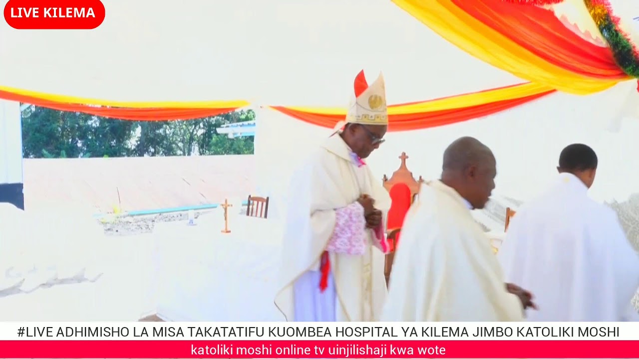 #LIVE ADHIMISHO LA MISA TAKATATIFU KUOMBEA HOSPITAL YA KILEMA JIMBO LA MOSHI