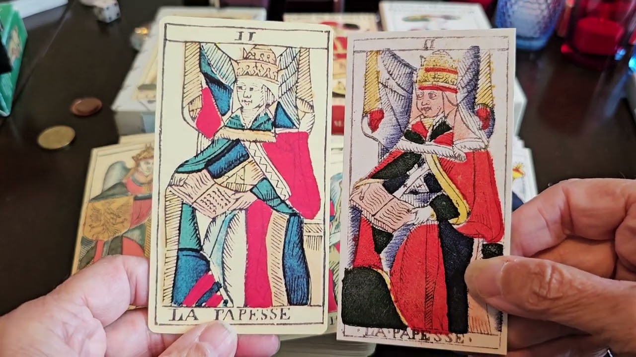 Comparing Besançon, Ignatius Krebs, and Chosson decks