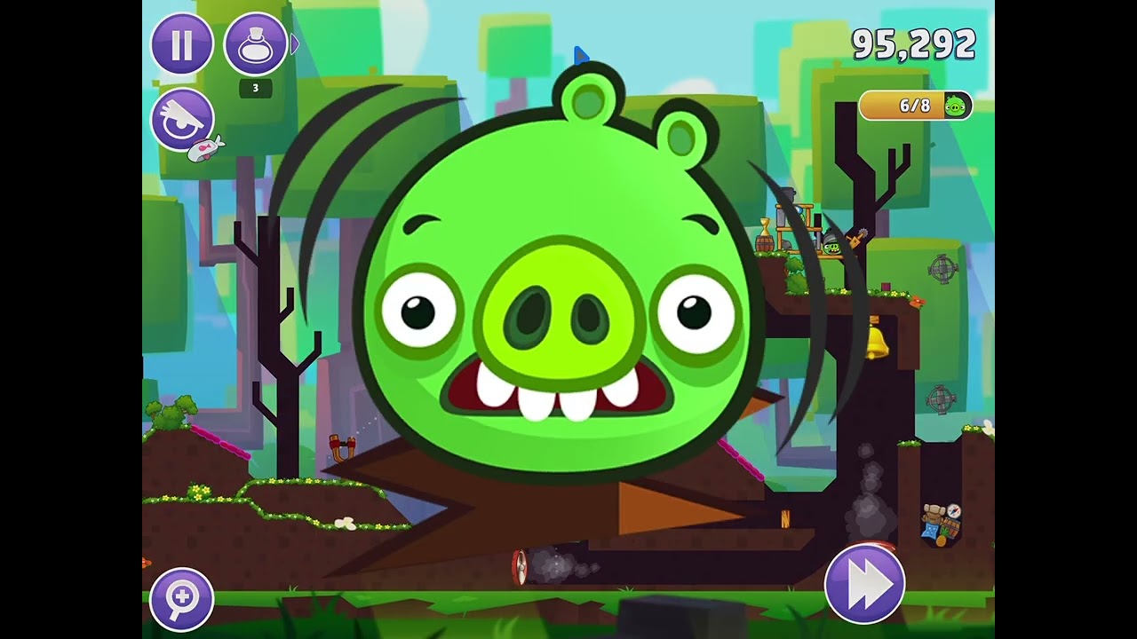 HEKTOR PORKO BOSS FIGHT ON EARTH!!!!!! | Angry Birds Reloaded Ice Five Levels 36-45 (Final Boss)