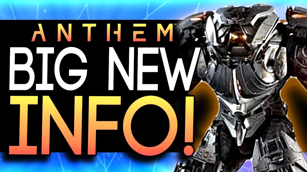 Anthem | MORE ALPHA / BETA TESTS SOON - Exclusive Preorder Loot + Open Demo Details