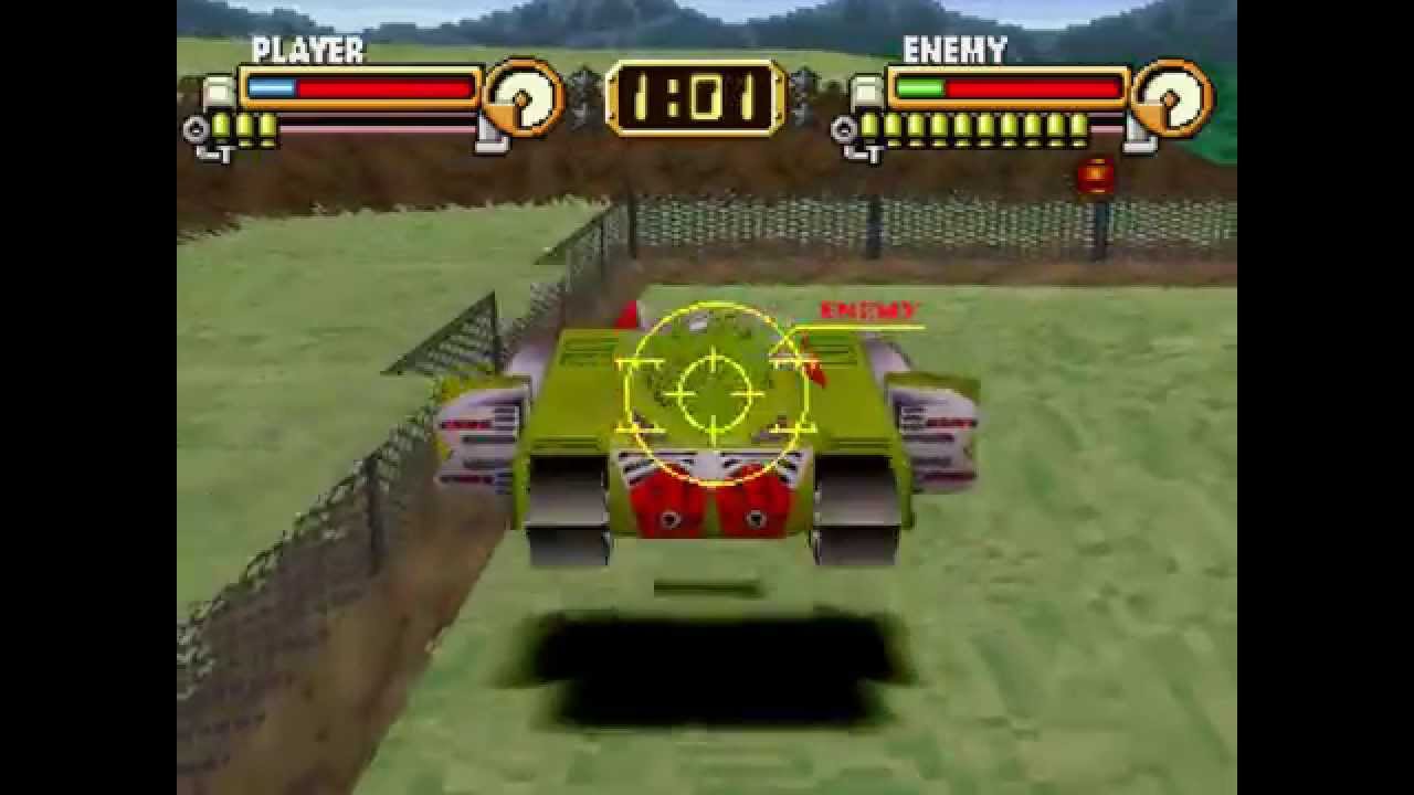 [PS1] Pop'n Tanks! - vehicular combat game from Enix