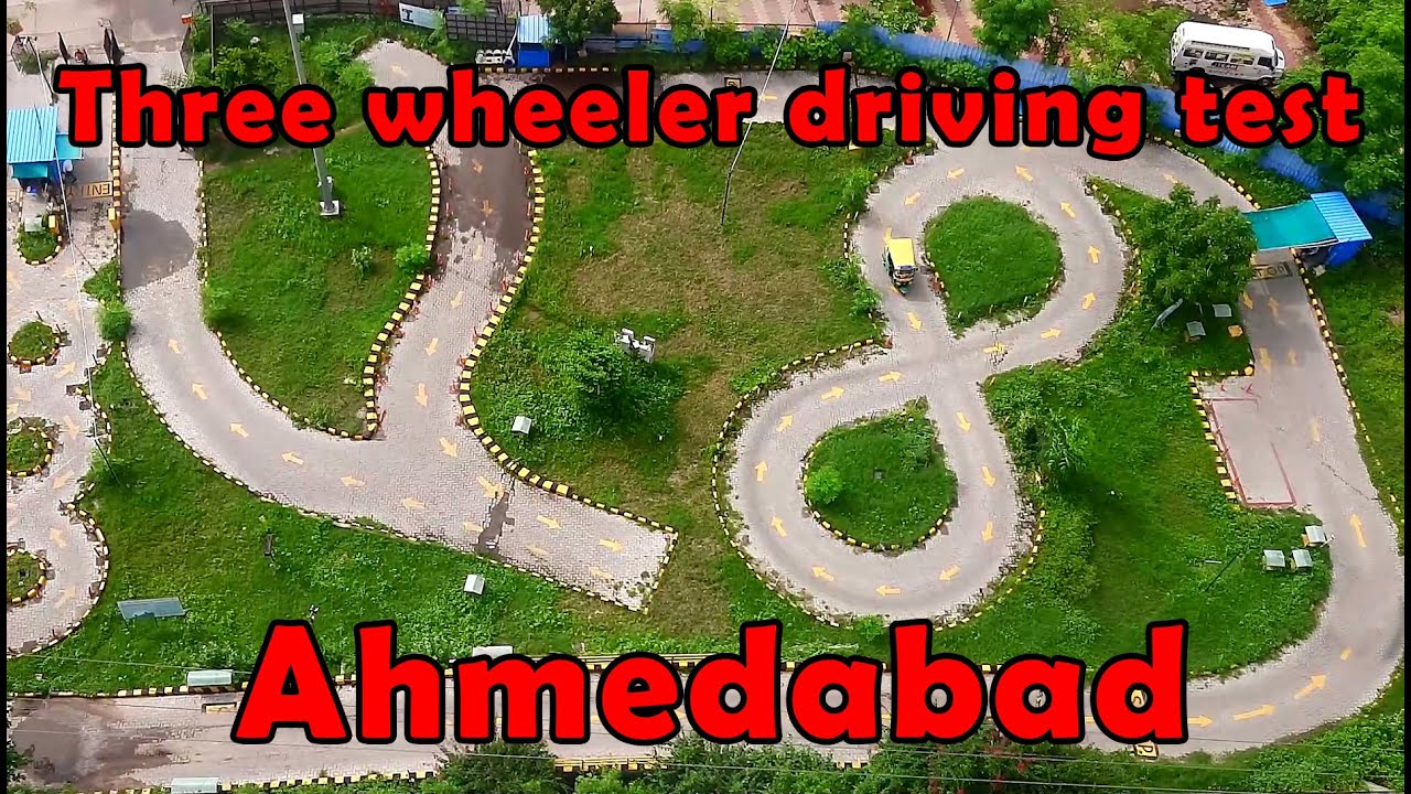 RTO Test For Three Wheeler Driving Lessons in Ahmedabad RTO Gujarat | AK Media ||