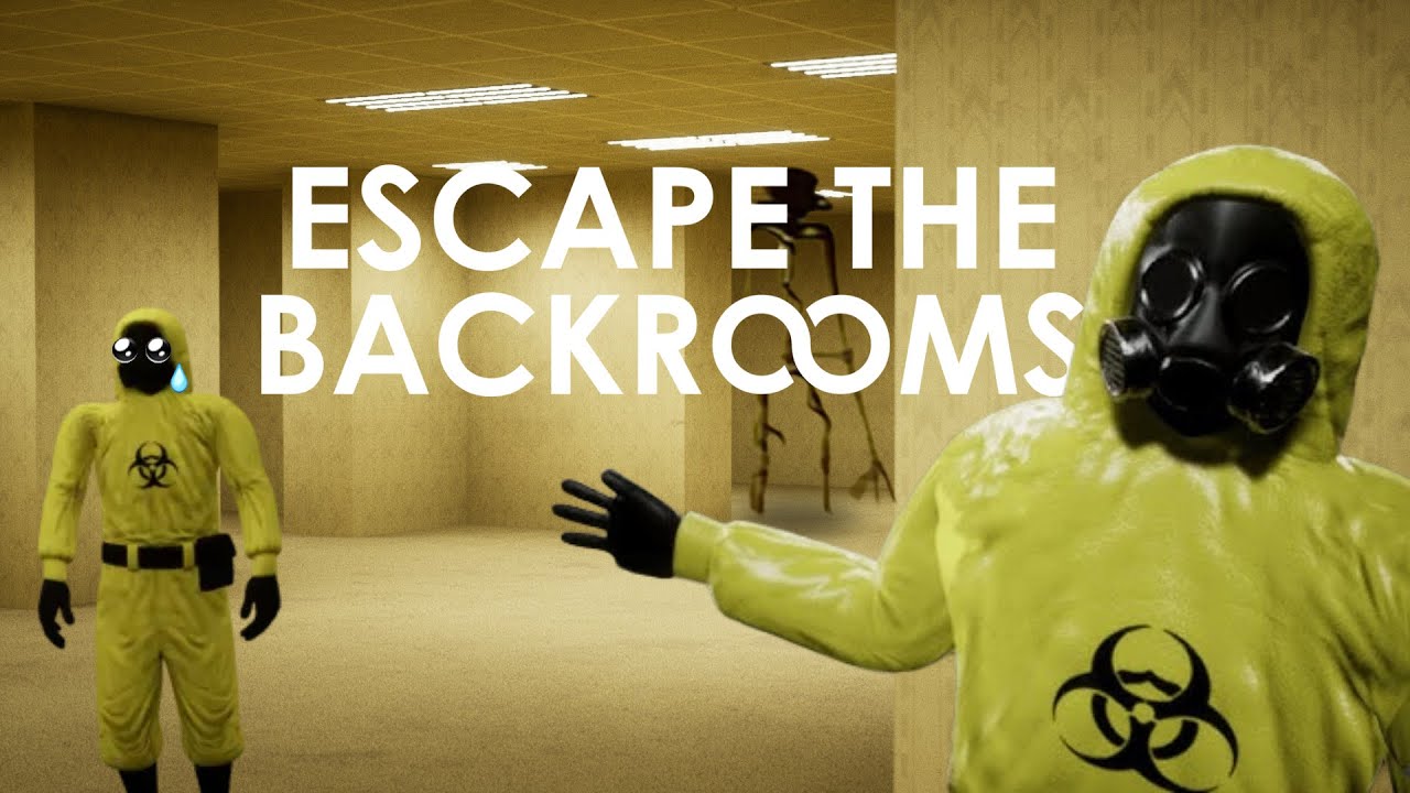 ON SE CH*E DESSUS ? Escape The Backrooms ft Electrionyx