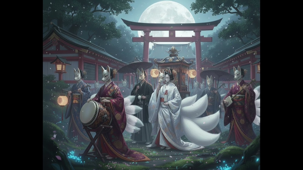 🎎『狐族の千年婚約』｜和風神秘BGM・Kitsune Wedding Song【オリジナル】