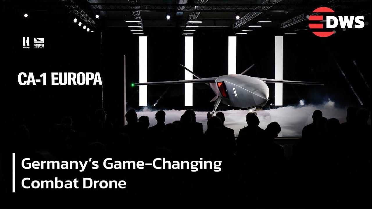 Game Changer? Europe&rsquo;s CA-1 Europa Combat Drone Unveiled | DWS News | AI1F