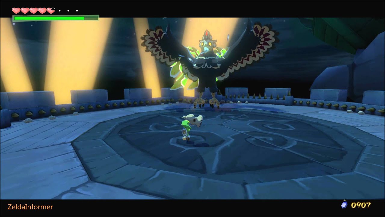The Wind Waker HD: Helmaroc King Battle