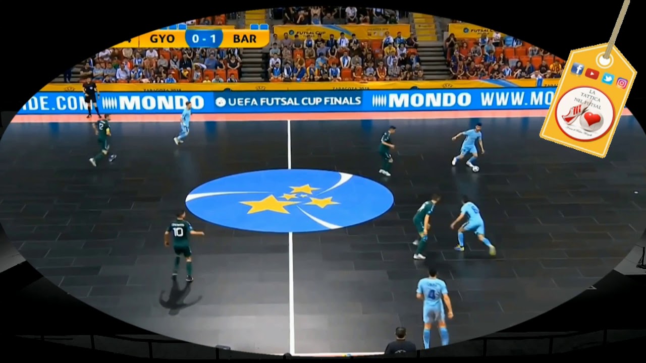 Futsal 4-0: Rotazione a X e attacco in parallela