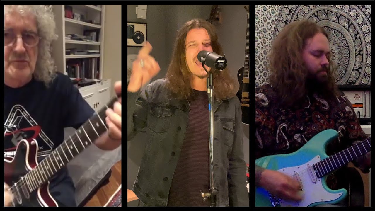 Hammer to Fall with Brian May!!! #JamWithBri - DEPARTED / CATS IN SPACE