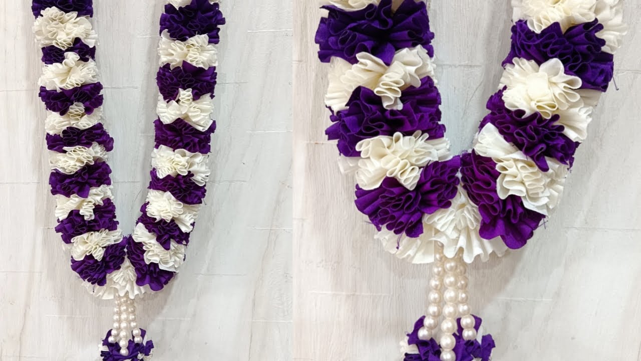 DIY garland#garlandmakingathome#clothgarland#decoration#homedecor