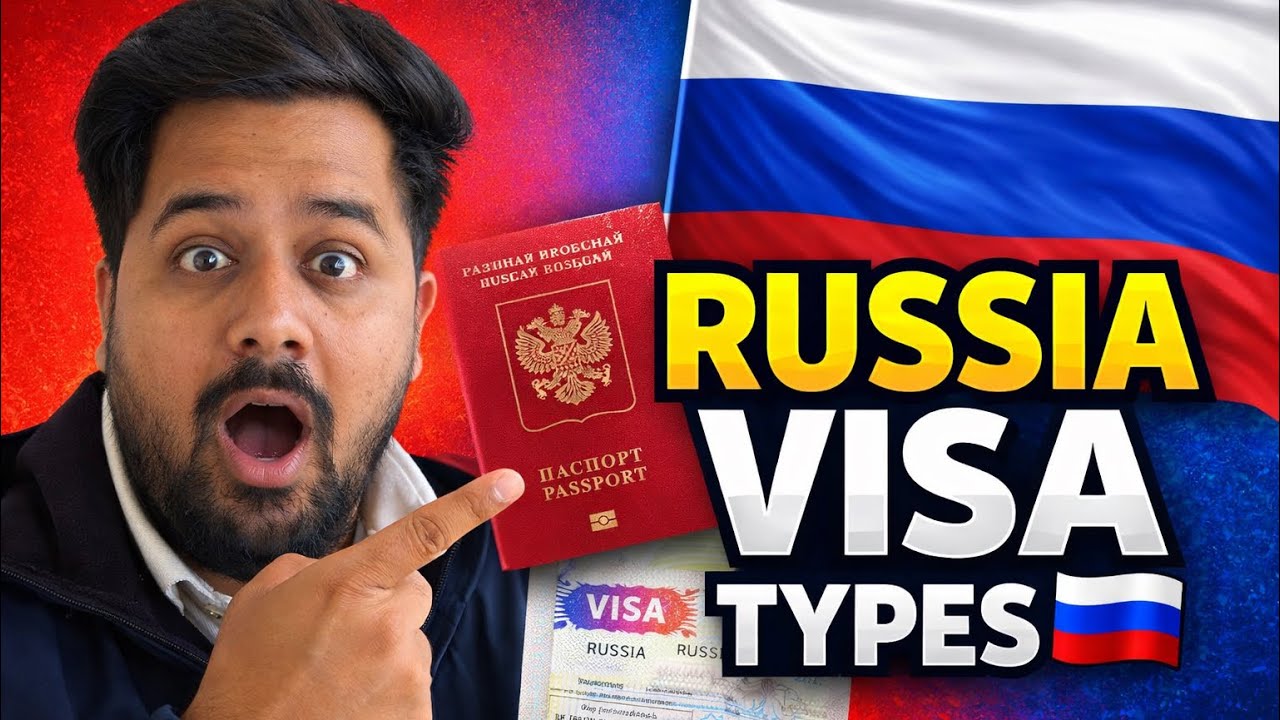 Russia Visa 2026: सभी Visa Categories Explained in Hindi 🇷🇺#johnnyinrussia #realitycheck #russiavlog