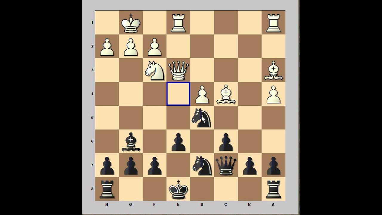 Instructive Slav Defense Game: Yannick Pelletier vs Erwin L'Ami