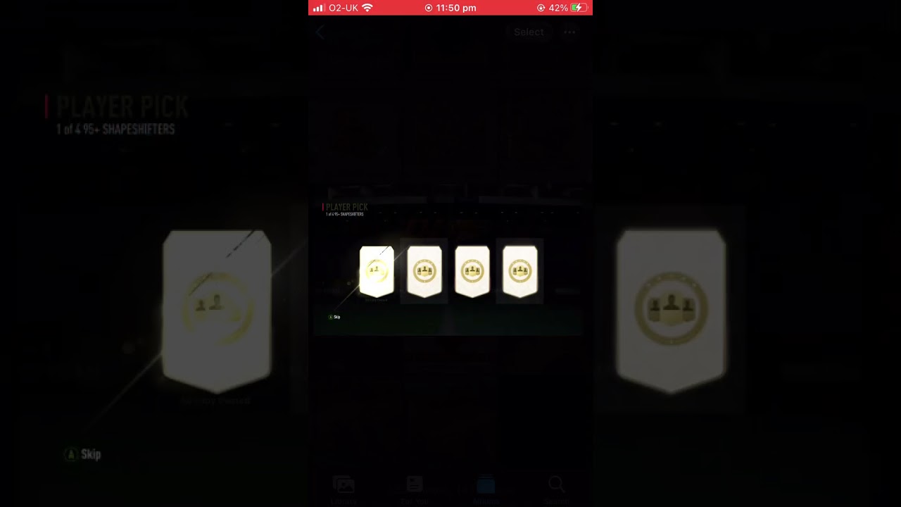 Insane 95+ shapeshifter player pick ~ FIFA 22