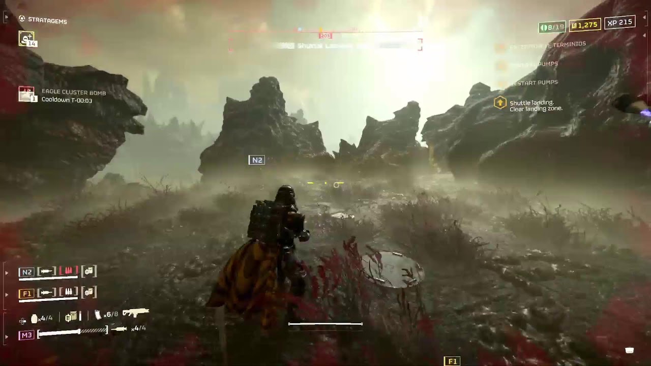 Helldivers 2-   on a PS5