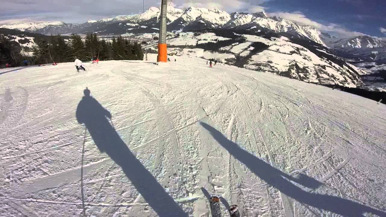 Skiing - piste 22, Maria Alm/Hochkoenig/SkiAmade - Aberg-Langeck
