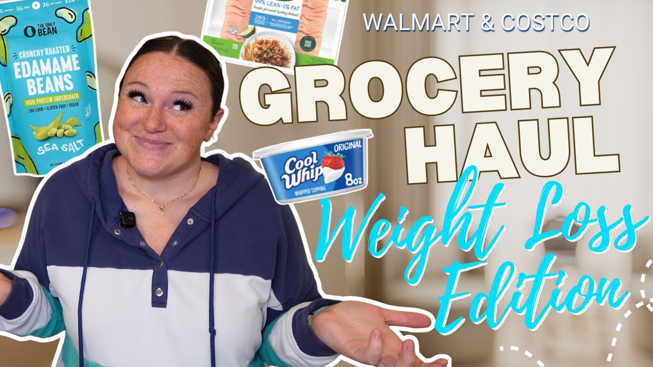 Weight Loss Grocery Haul for Busy Women & Working Moms | Calorie Deficit -35 pounds