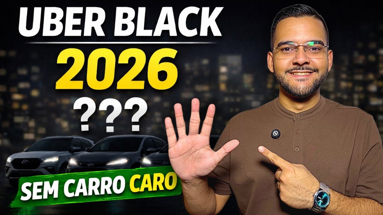 🟢 Os 5 Melhores Carros para UBER BLACK em 2026!