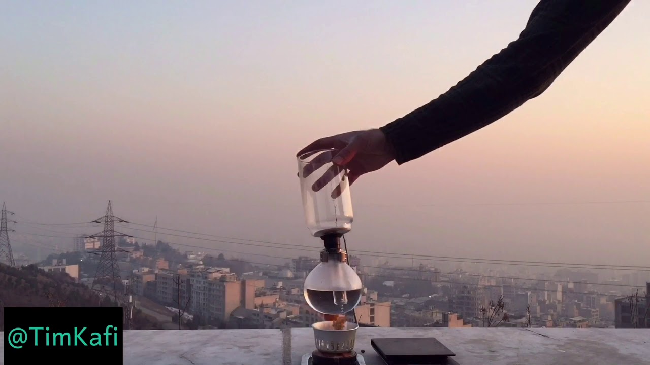 Siphon brewing  دم آوری قهوه به روش سایفون
