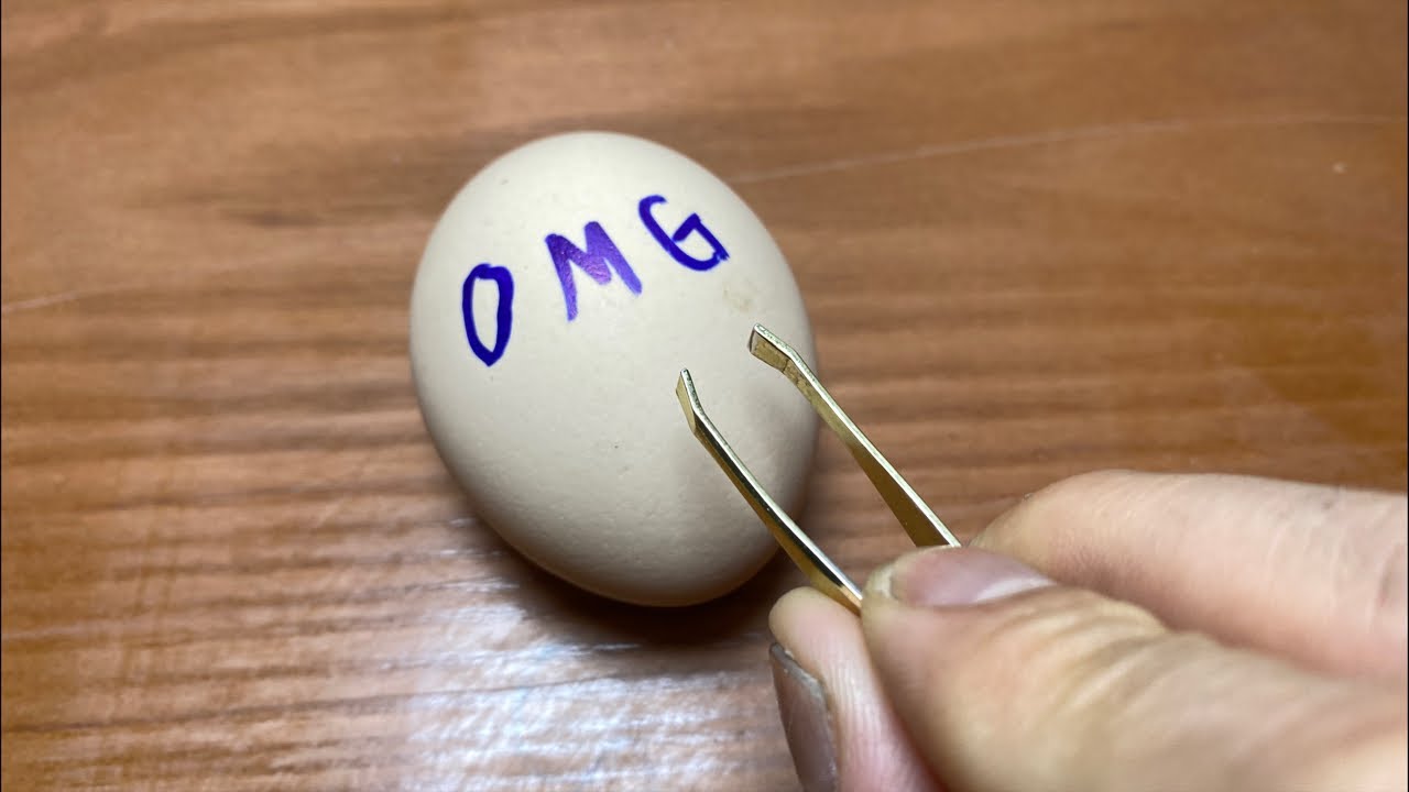 RAW EGG PEELING LIVE