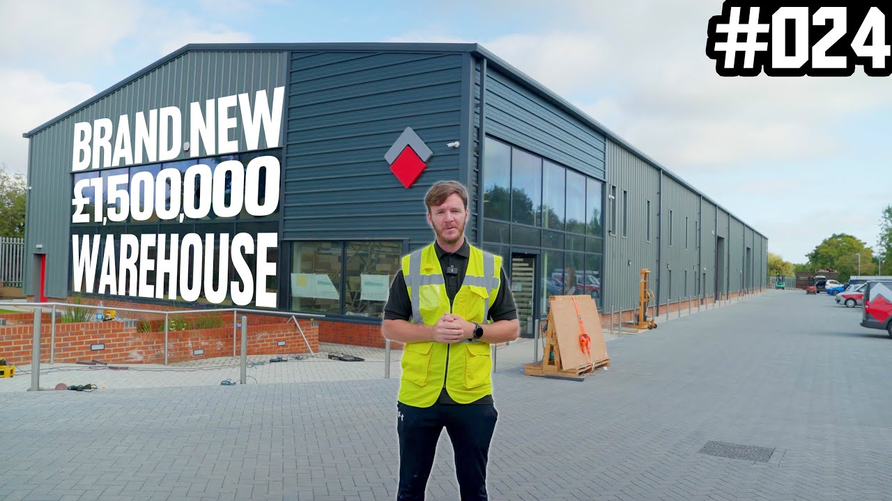 Cleaning a BRAND NEW £1,500,000 WAREHOUSE! | The Clean Sweep #024