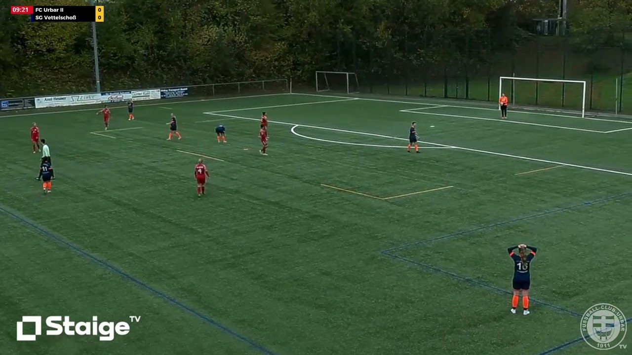 FC Urbar II - SG Vettelschoß 5:2 (3:0) - 9. Spieltag Bezirksliga 2024/25