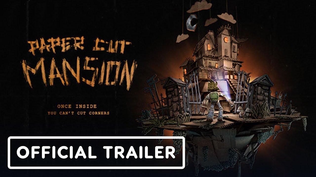 Paper Cut Mansion - Official Gameplay Trailer
