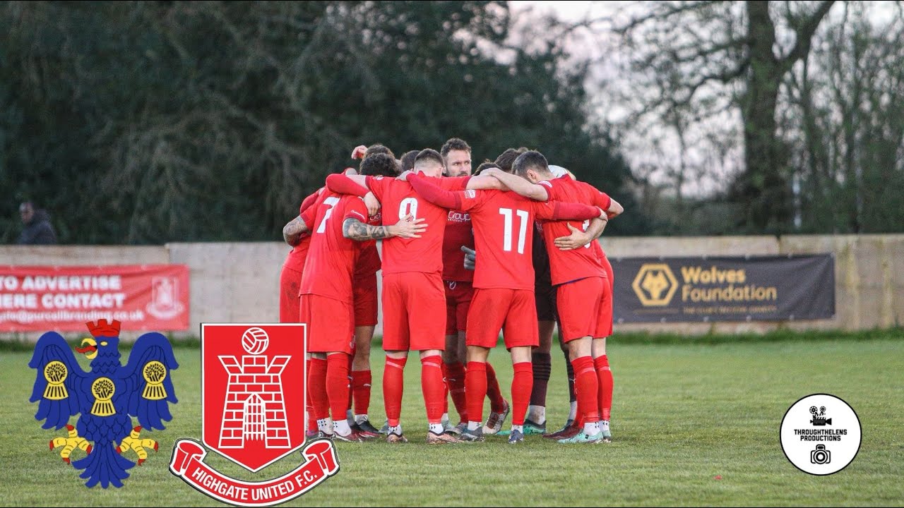 THE PENULTIMATE LEAGUE GAME OF THE SEASON: HIGHGATE UNITED VS NORTHWICH VICTORIA