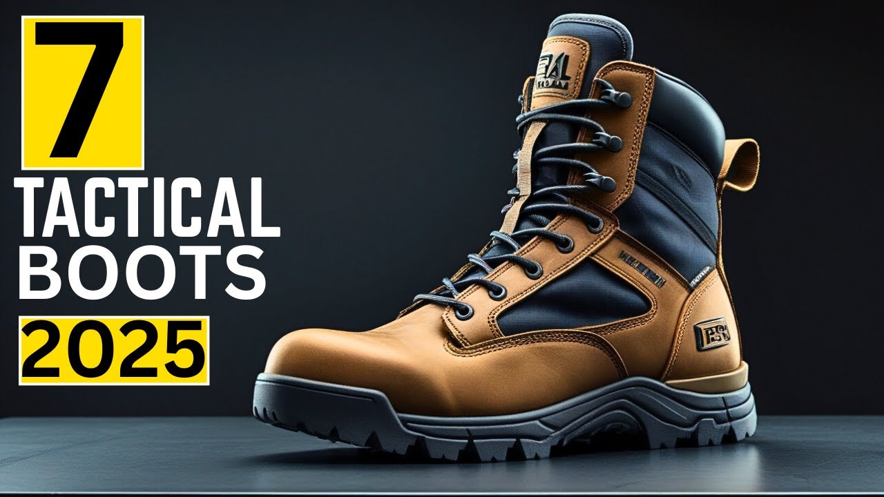 Best Tactical Boot of 2025 | Ultimate Buyer&rsquo;s Guide for Military, Hiking & Work!