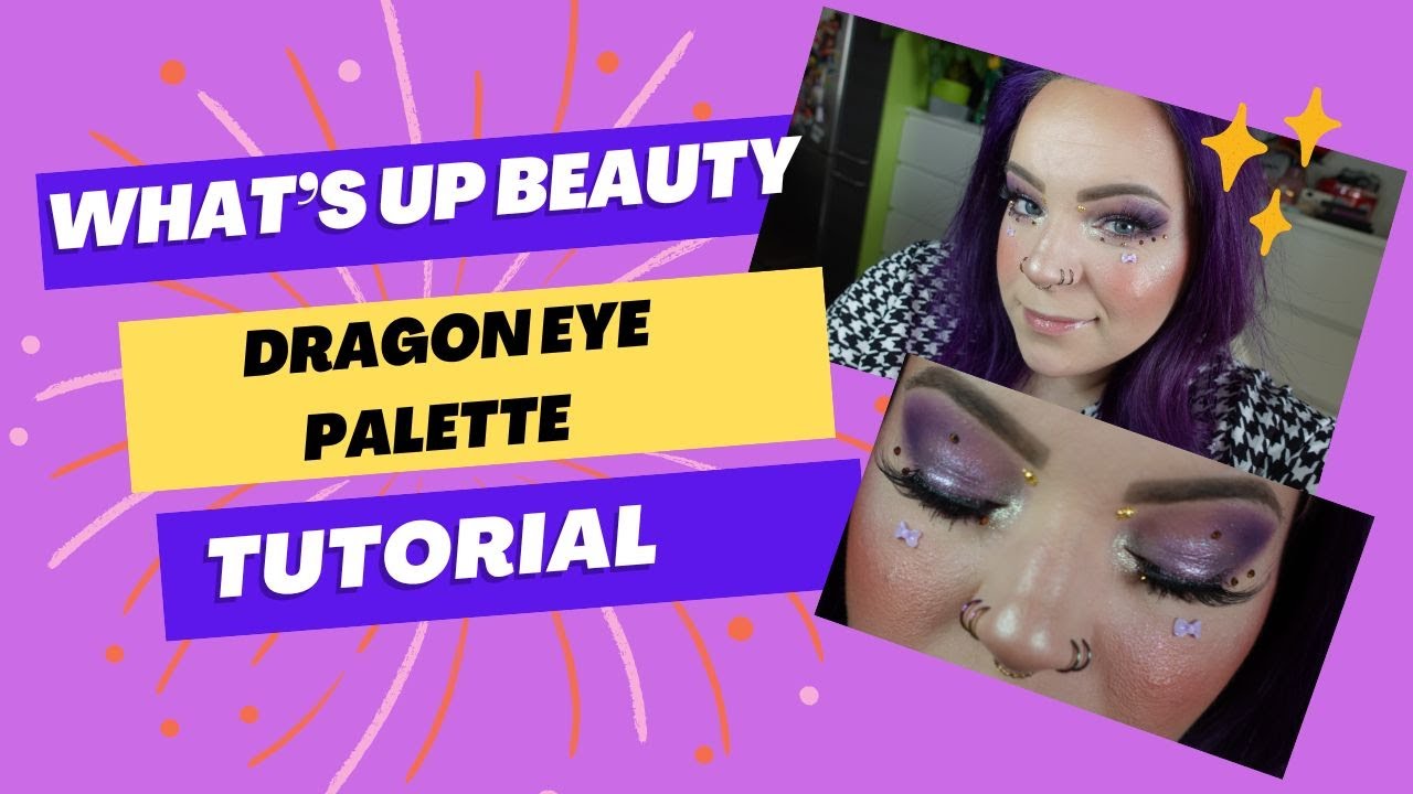 What's Up Beauty - Dragon Eye Palette - Monolith Shop - Tutorial #makeuptutorial