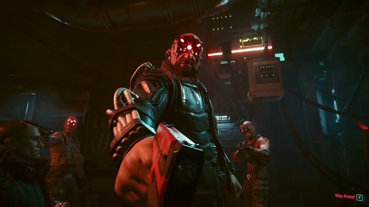 V and Jackie face off with Maelstrom | Cyberpunk 2077 Cutscene