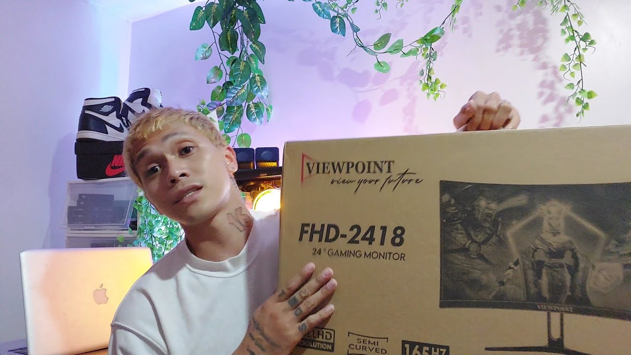 P5,000 Monitor 165hz Semi Curved 24inch 1080P | VIEWPOINT FHD 2418 24 Gaming Monitor