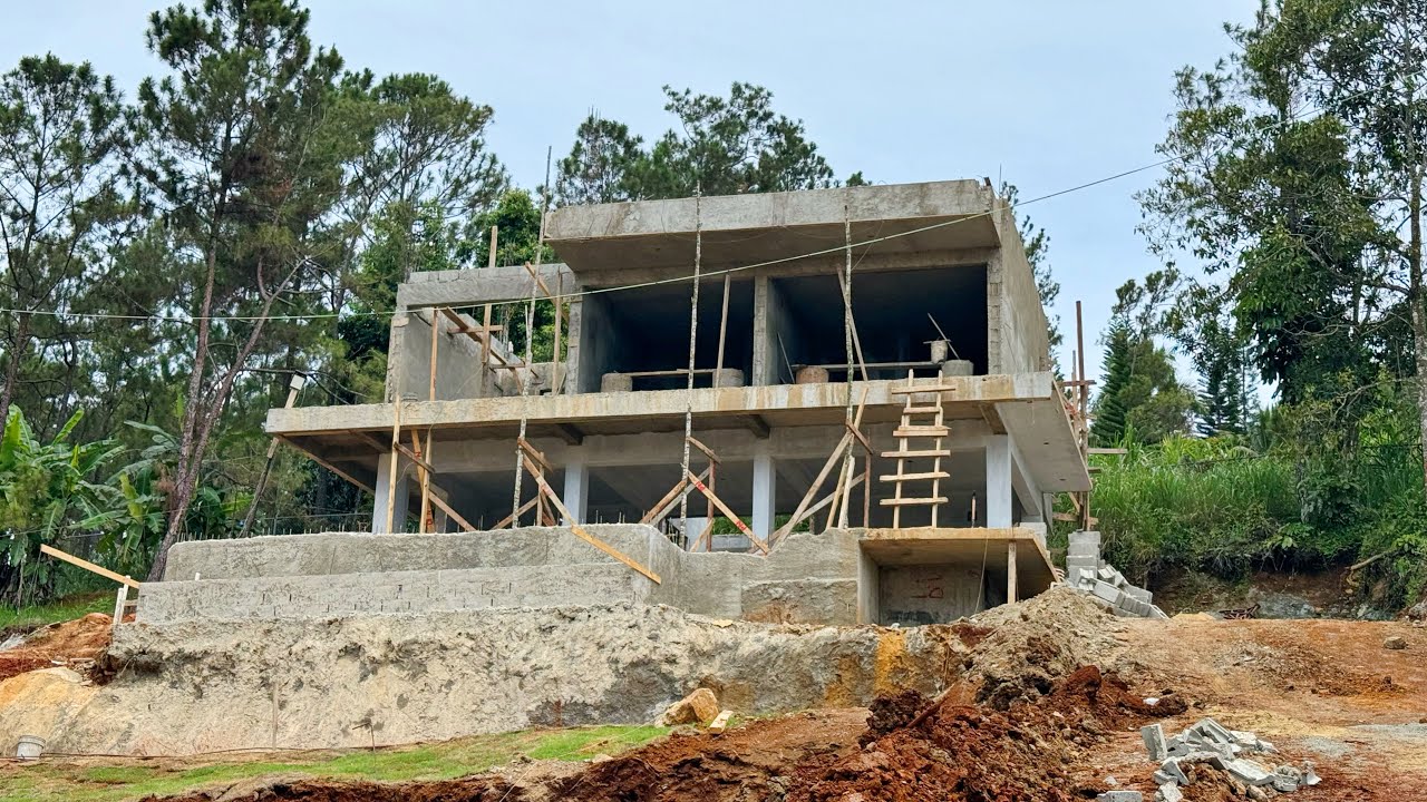 VILLA CON PISCINA EN VENTA EN JARABACOA LA VEGA | Avances, se entrega lista