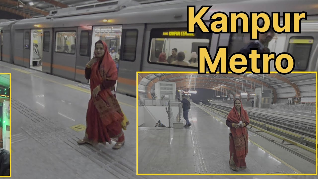 Kanpur Metro Ride 🚇 | Kalyanpur to LLR Hospital | Full Journey Vlog